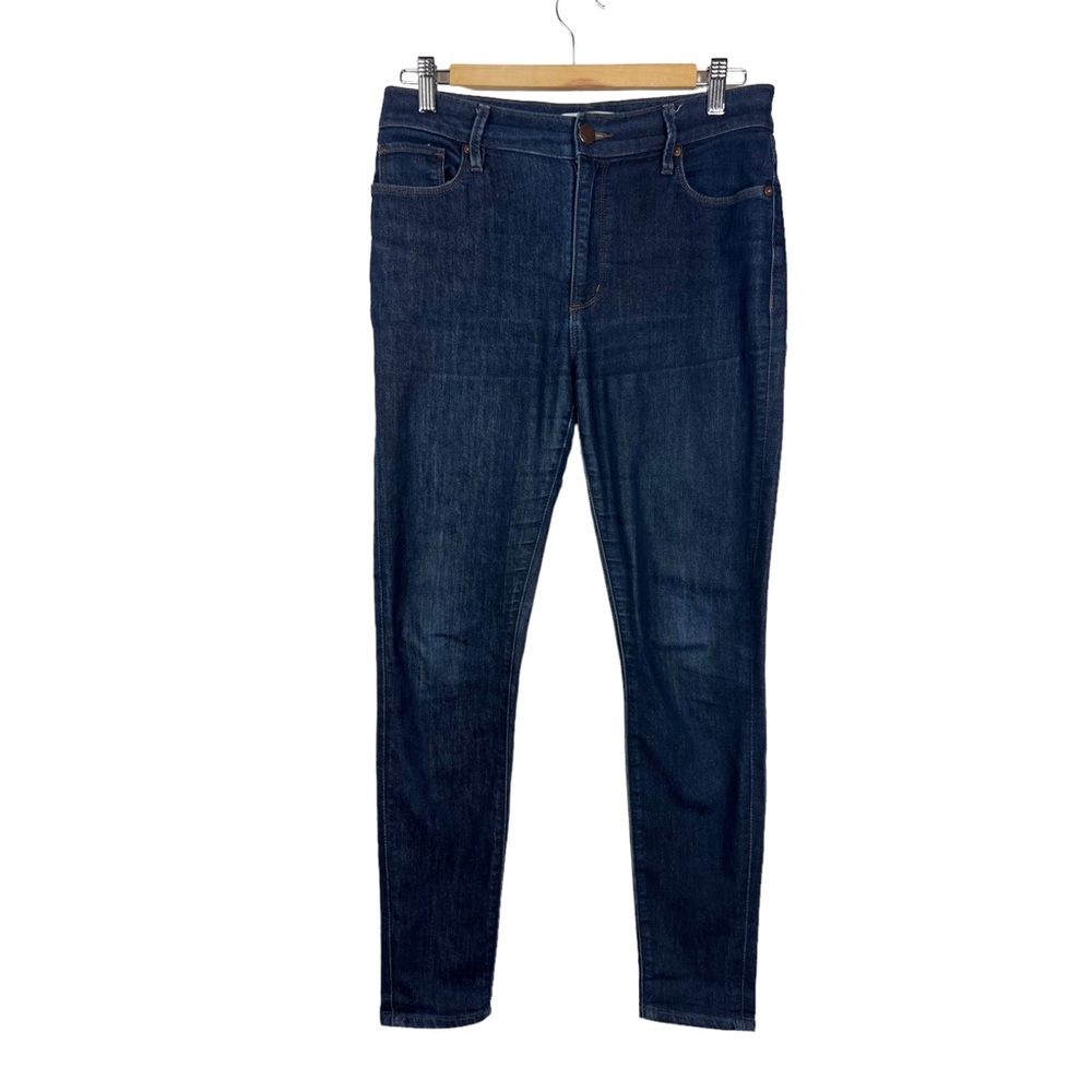 Loft Dark Wash Modern High Waist Skinny Ankle Jeans Size 27